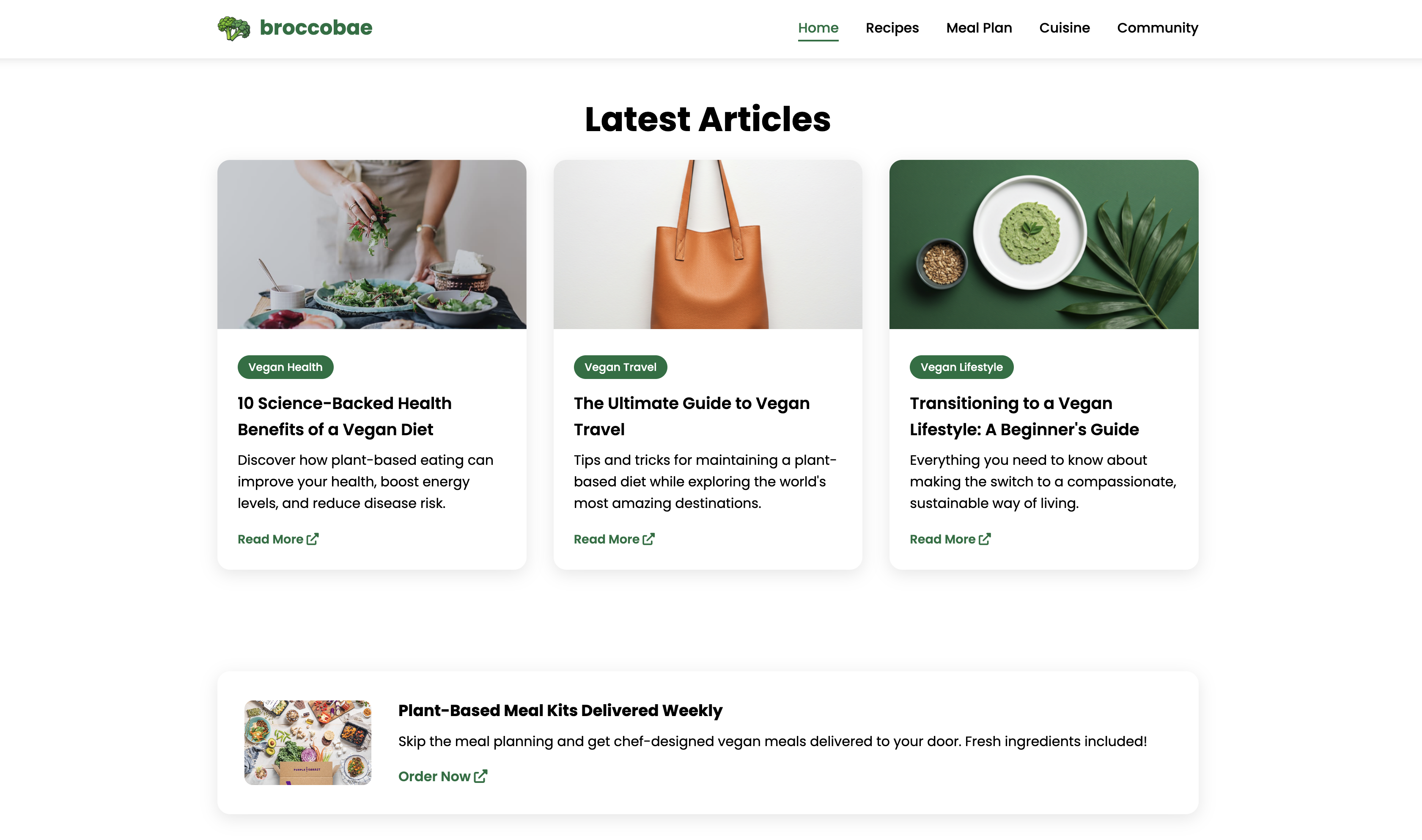 Broccobae project preview